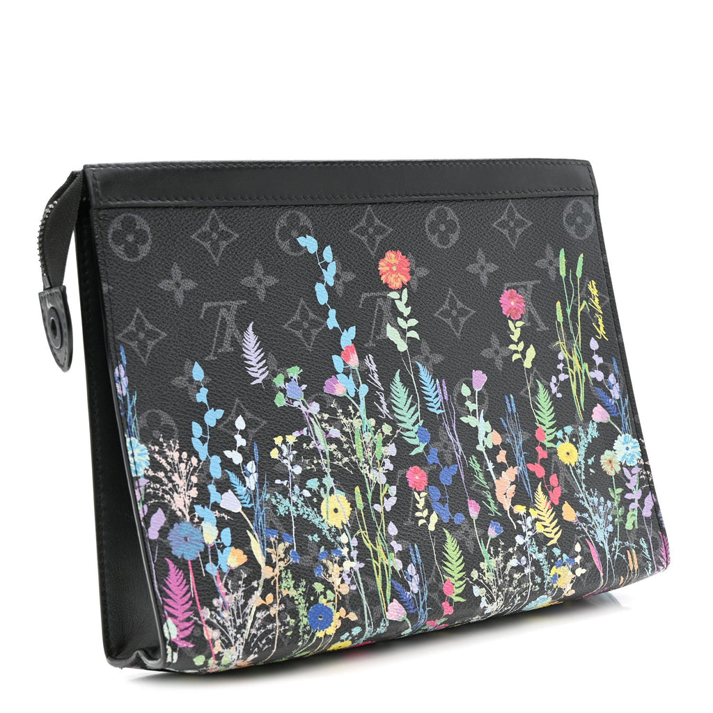 Louis Vuitton Monogram Eclipse Folia Pochette Voyage MM