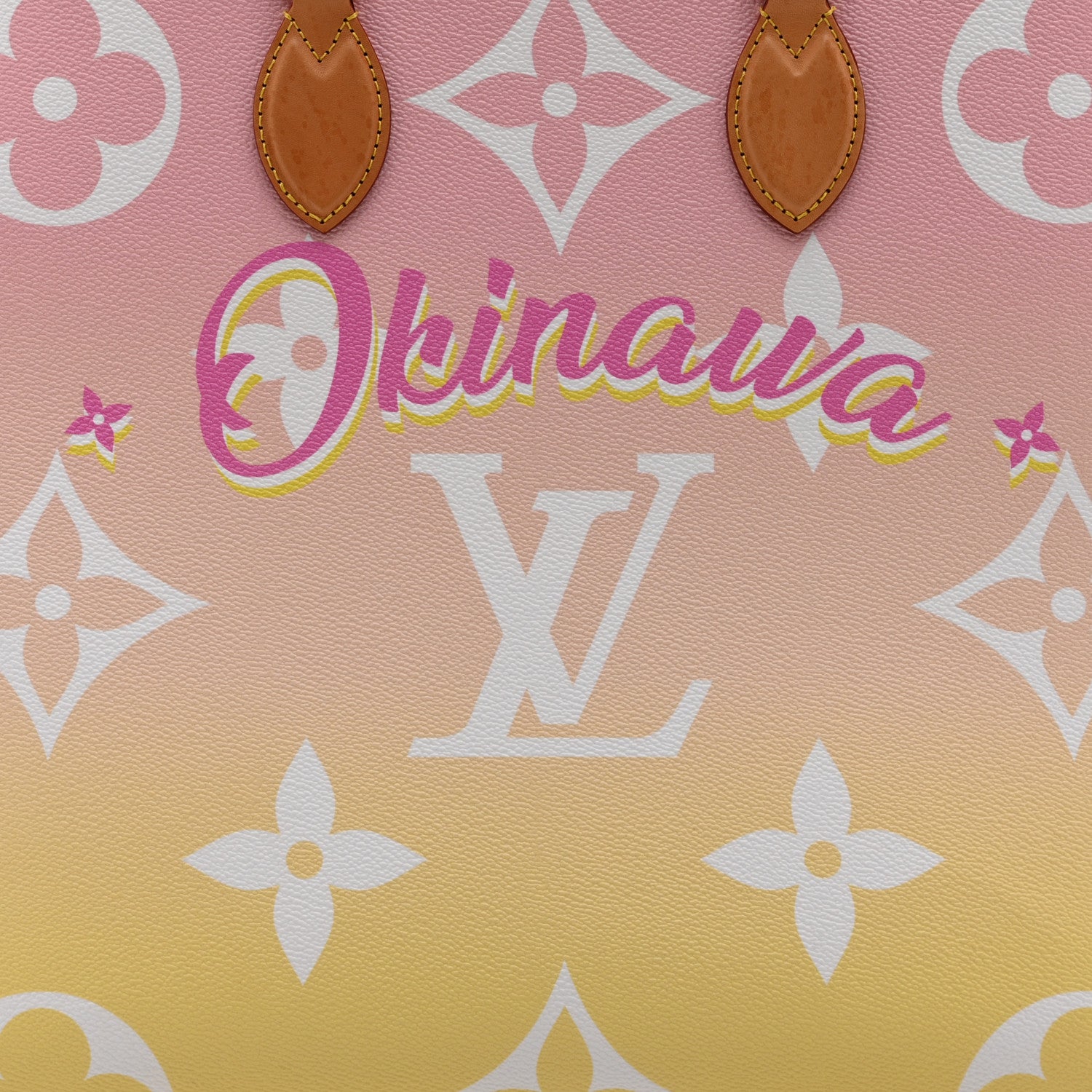 Louis Vuitton Monogram Giant By The Pool Okinawa Onthego GM Light Pink
