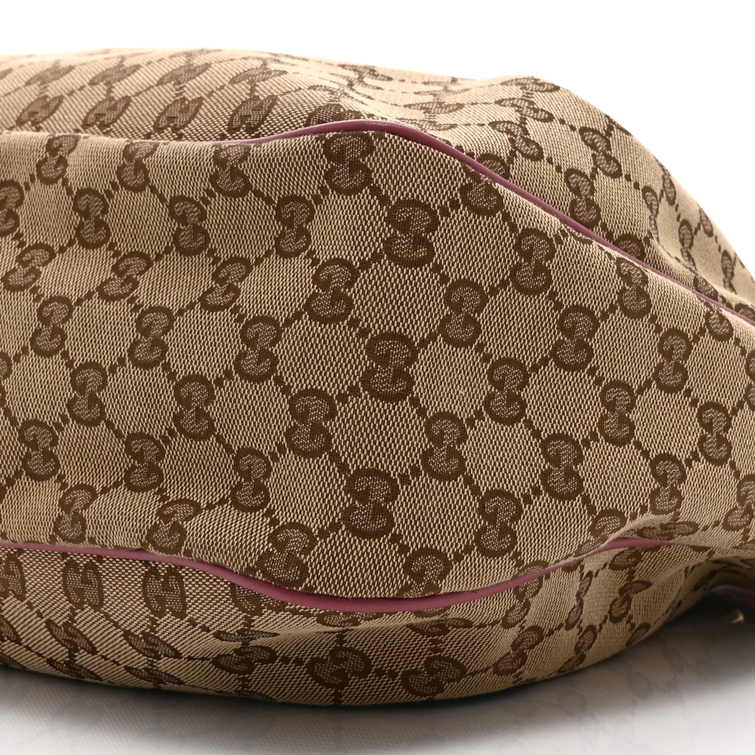 Gucci Monogram Medium Sukey Top Handle Tote Peonia Flower