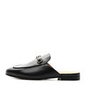 Gucci Calfskin Womens Princetown Slippers 36 Black