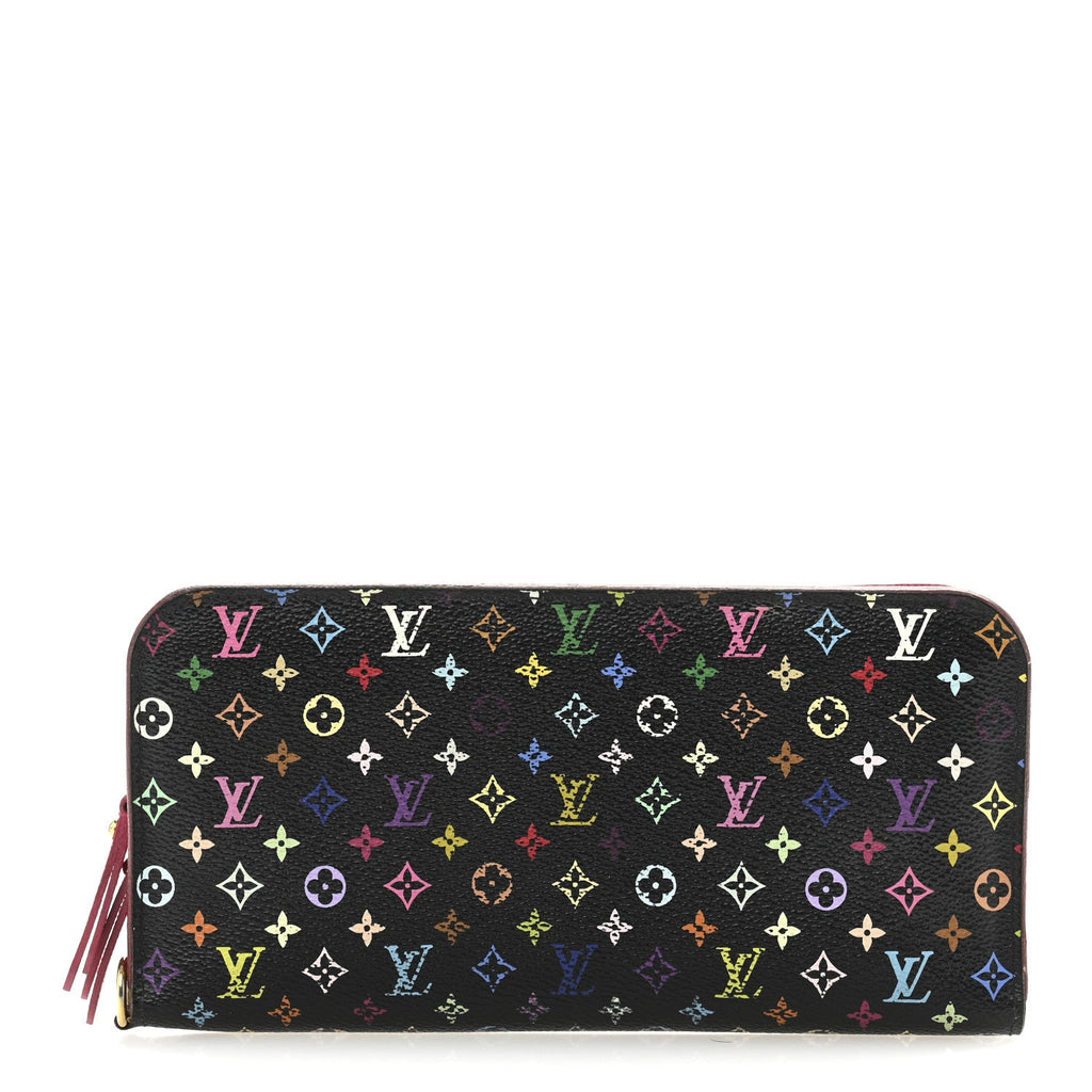 Louis Vuitton Monogram Multicolor Insolite Wallet Black Grenade