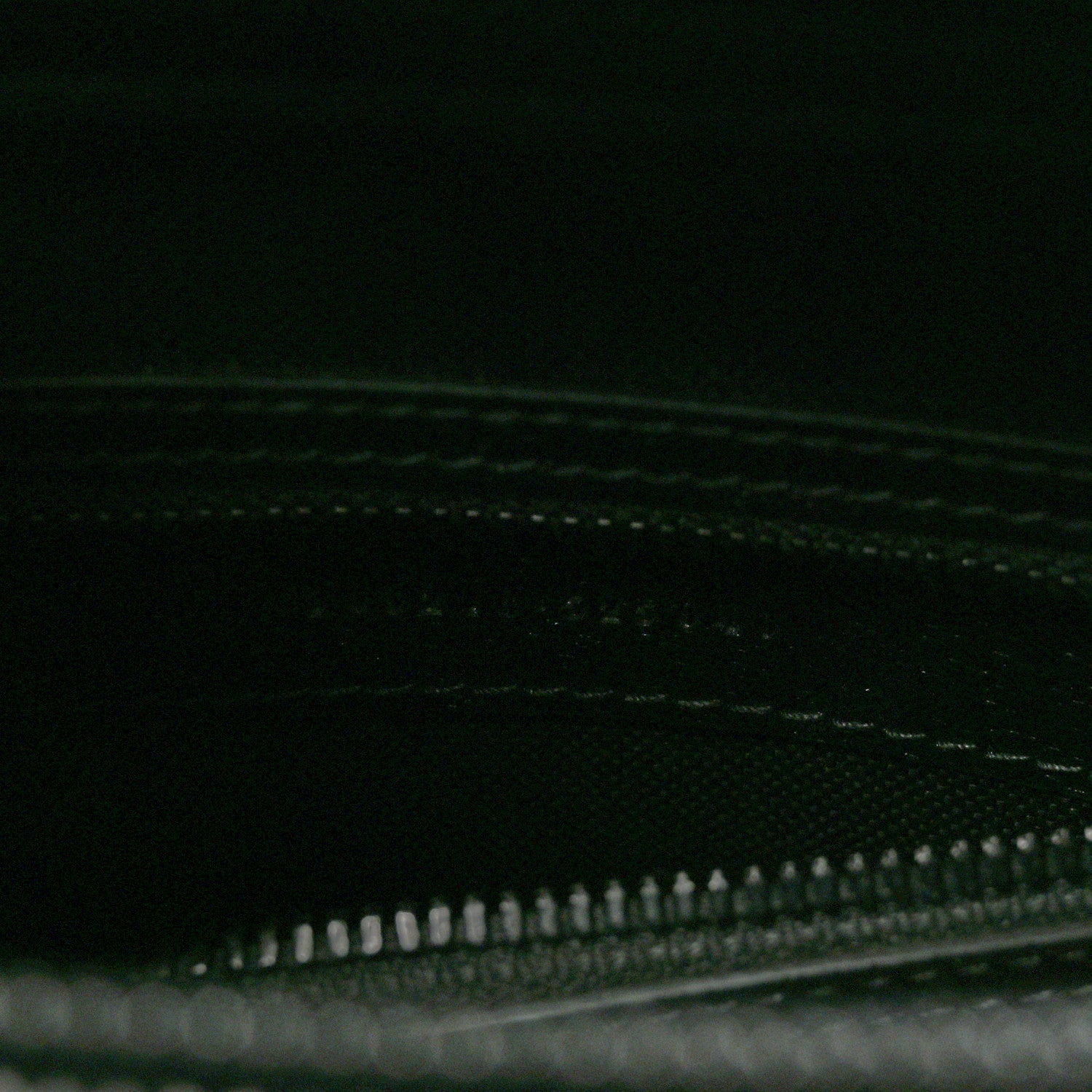 Gucci Textured Dollar Calfskin Web Monochrome Large Diana Tote Bag Black