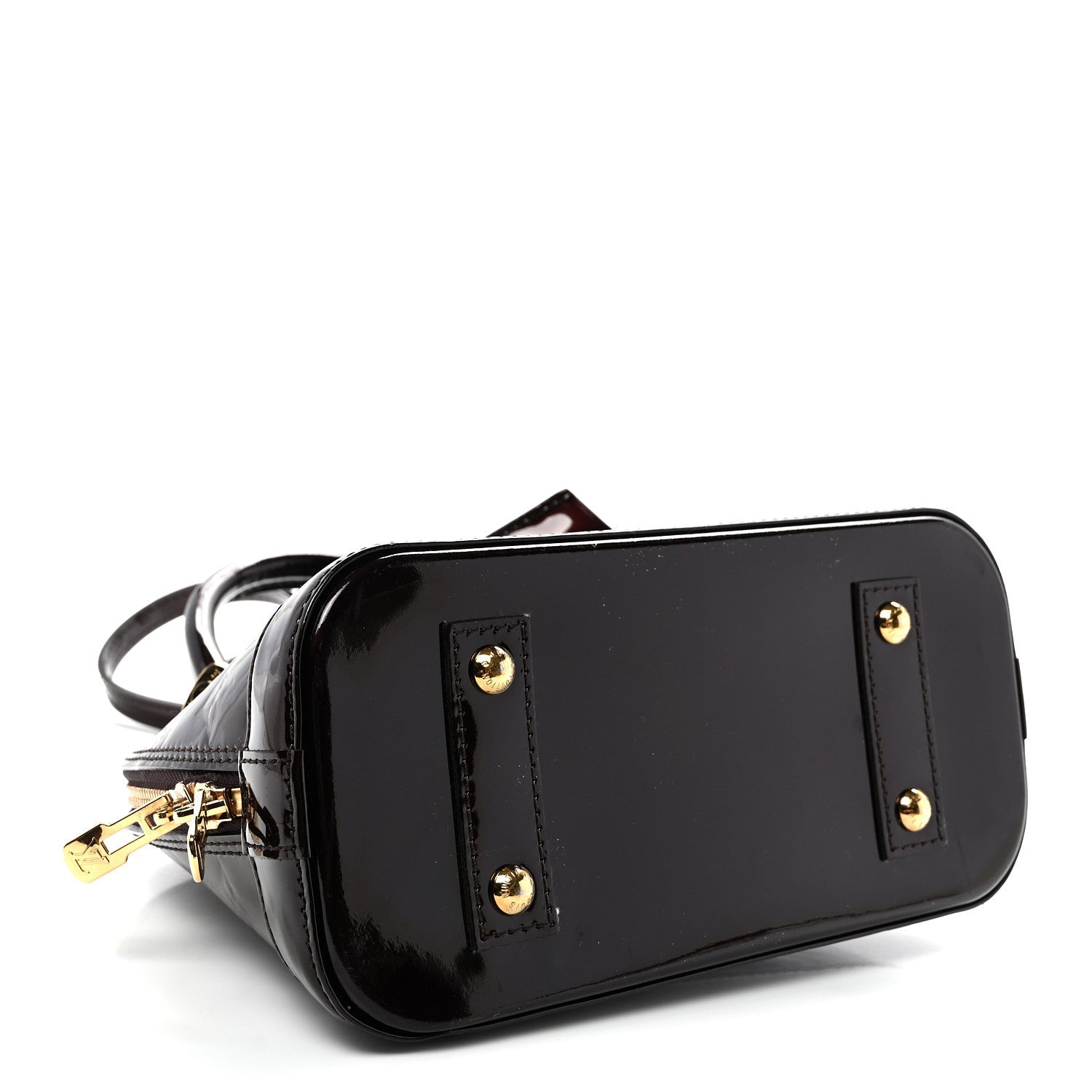 Louis Vuitton Vernis Alma BB Amarante
