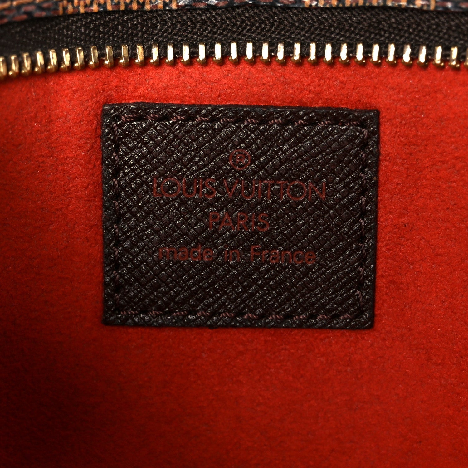 Louis Vuitton Damier Ebene Marais Bucket Pouch