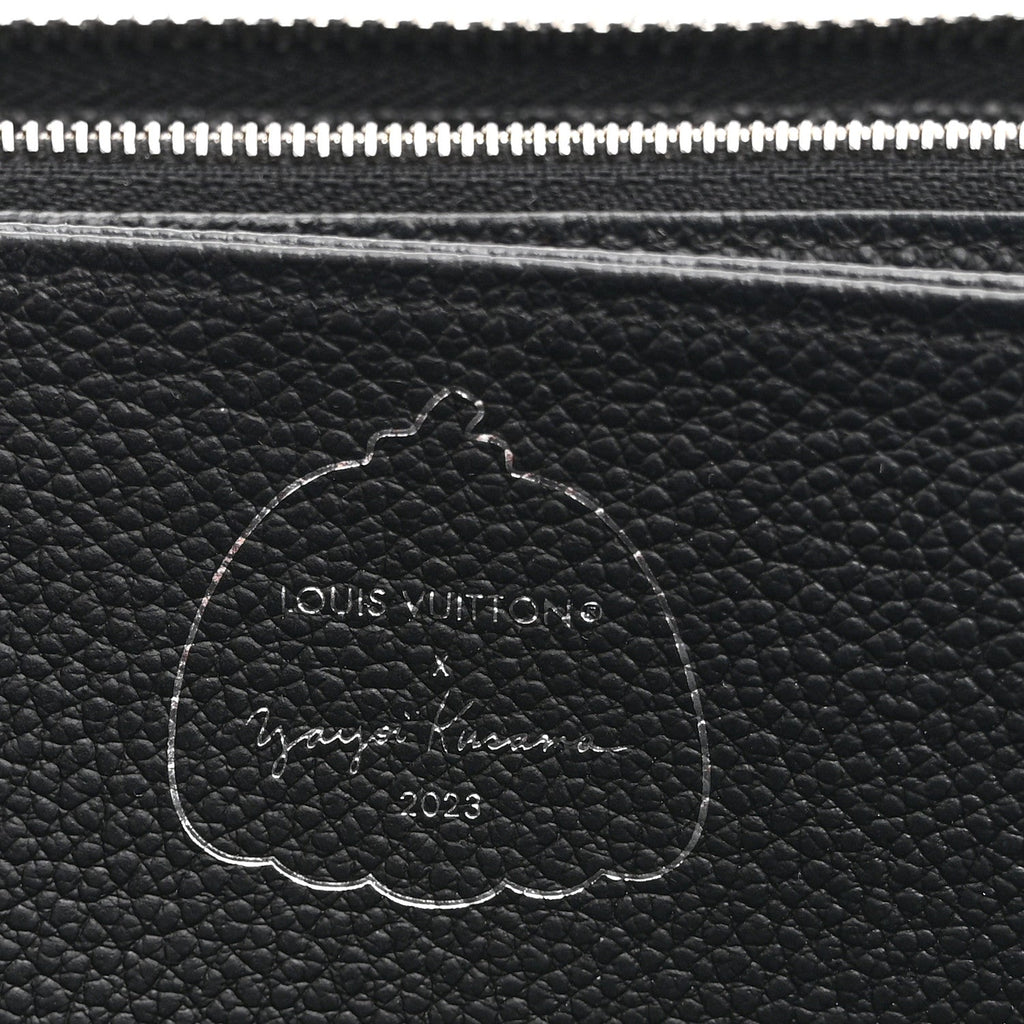 Louis Vuitton LV X YK Empreinte Zippy Wallet Black White