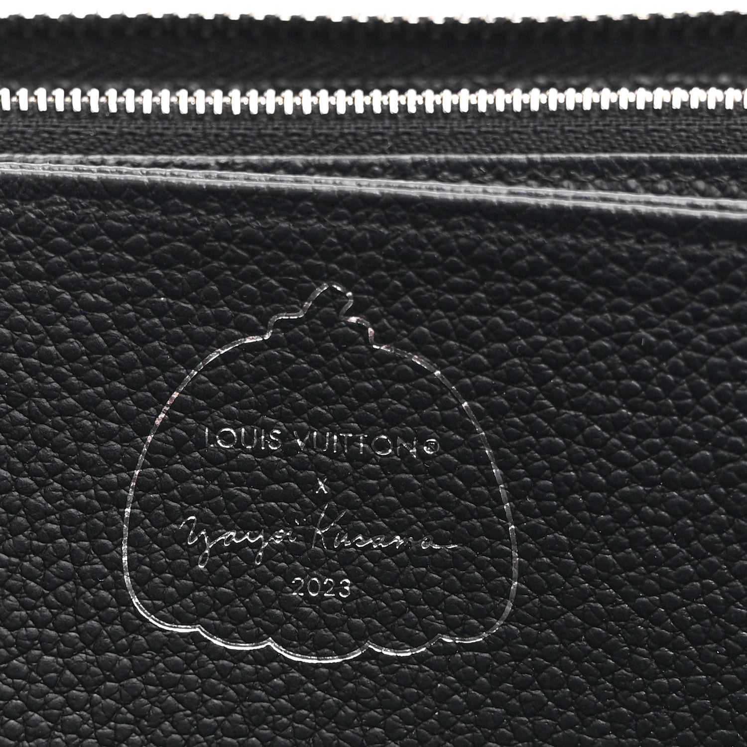 Louis Vuitton LV X YK Empreinte Zippy Wallet Black White