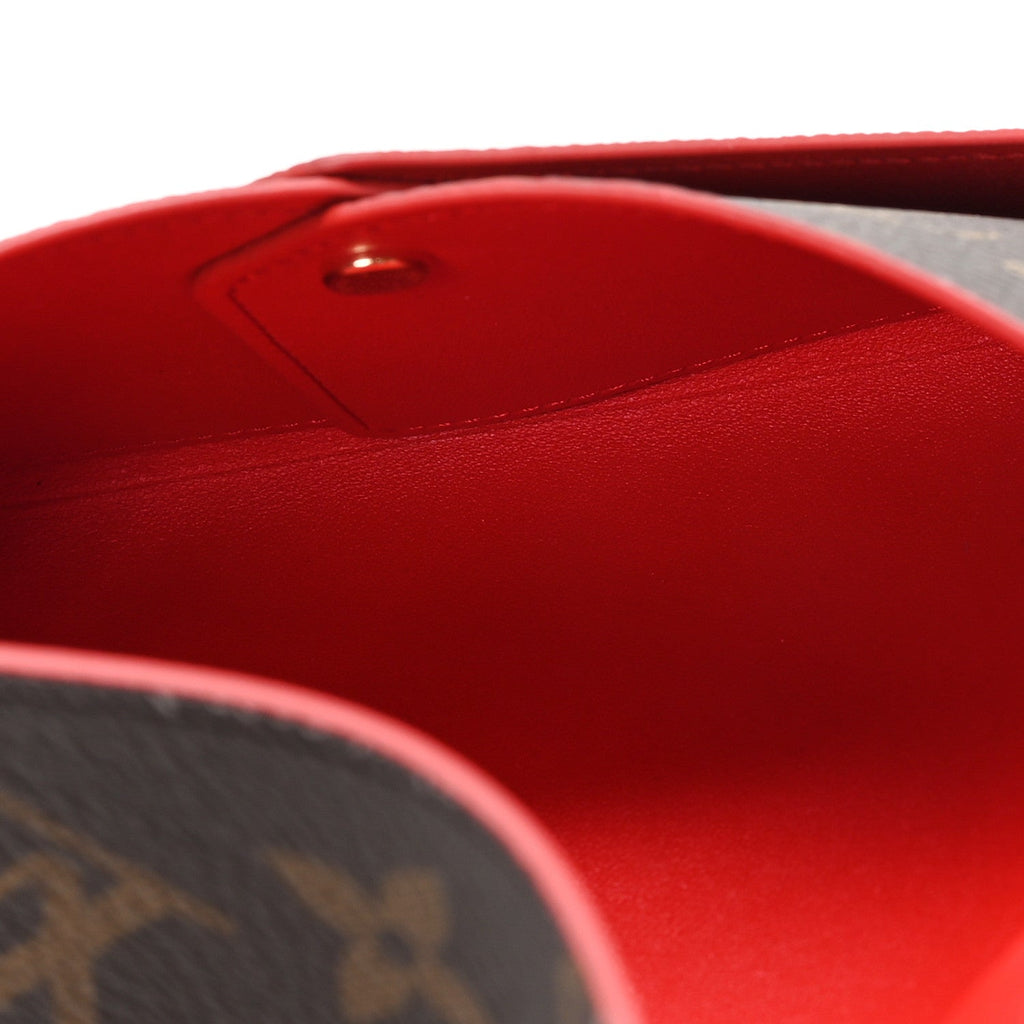 Louis Vuitton Monogram Medium Kirigami Pochette Insert Coquelicot