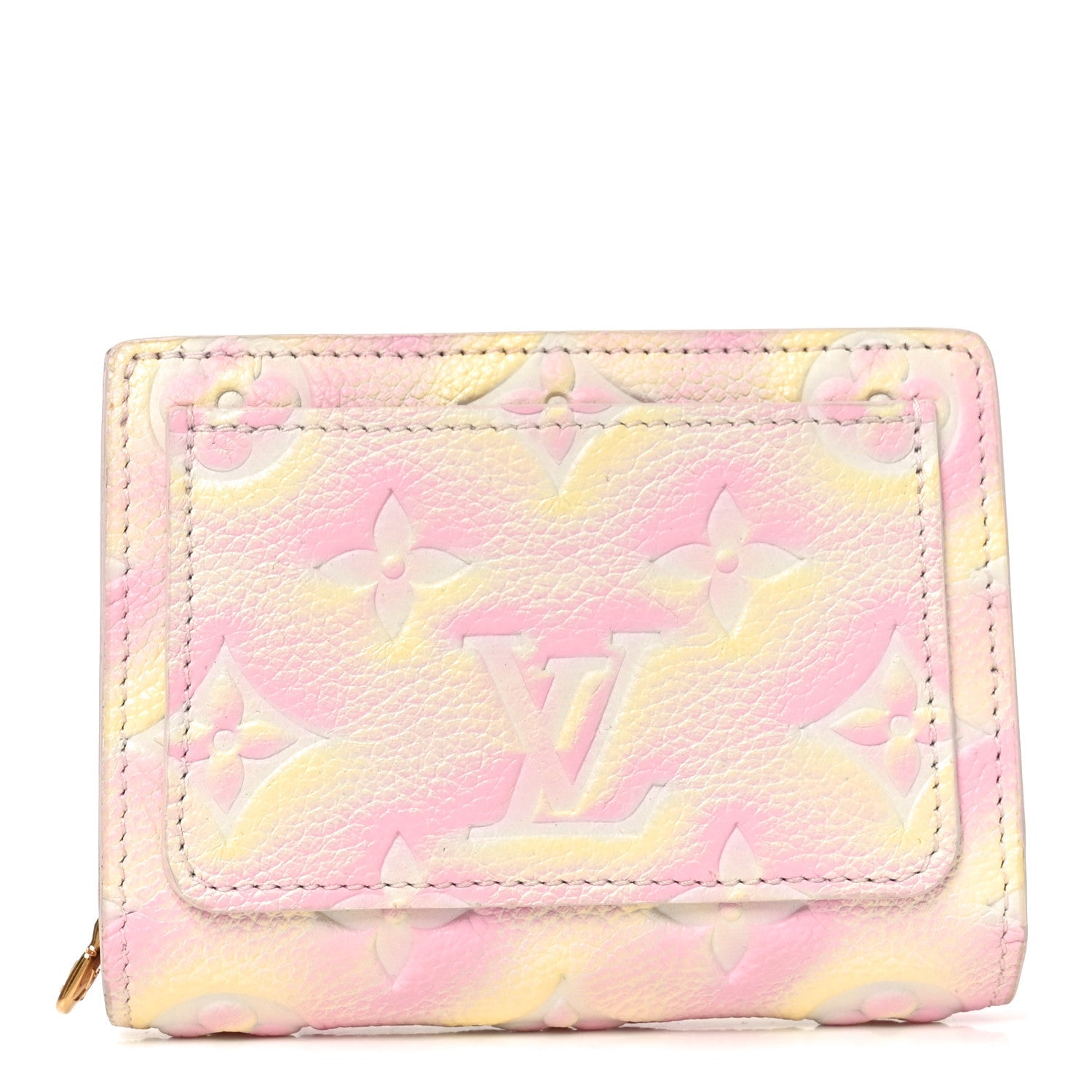Louis Vuitton Empreinte Monogram Summer Stardust Clea Wallet Pink