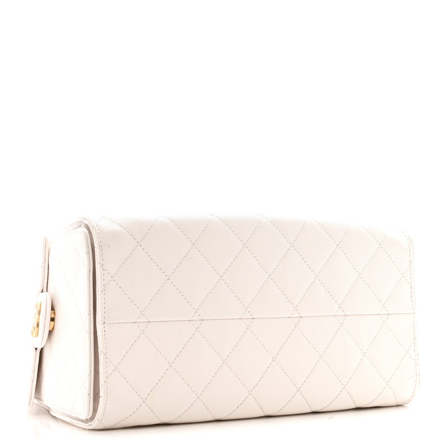 Chanel Caviar Quilted Small Chanel 25 Handbag White