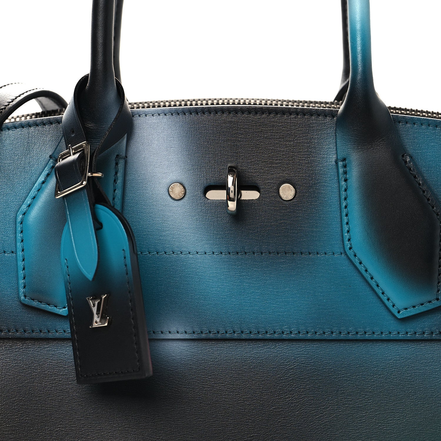 Louis Vuitton Calfskin Hologram City Steamer MM