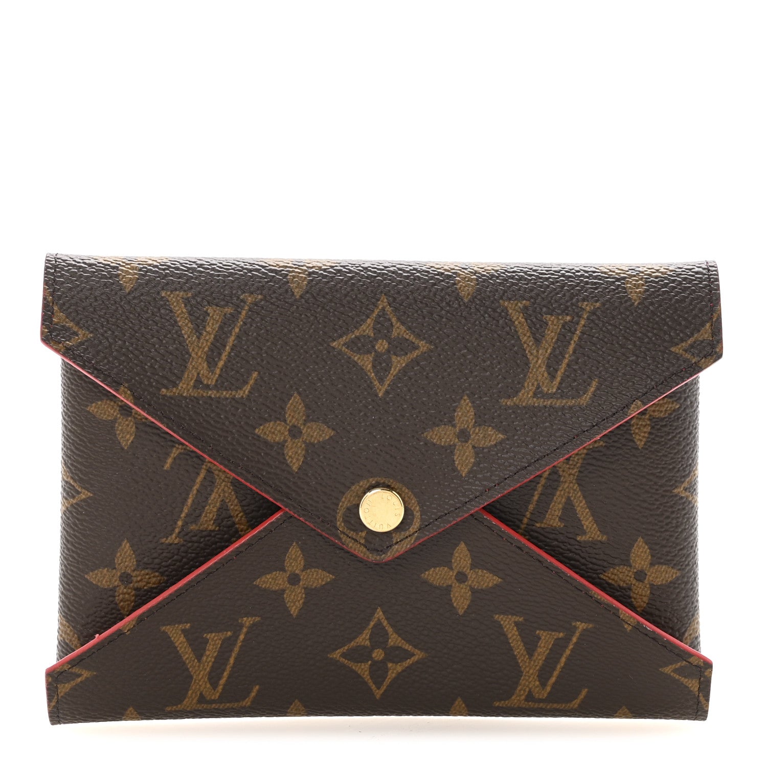 Louis Vuitton Monogram Medium Kirigami Pochette Insert Coquelicot