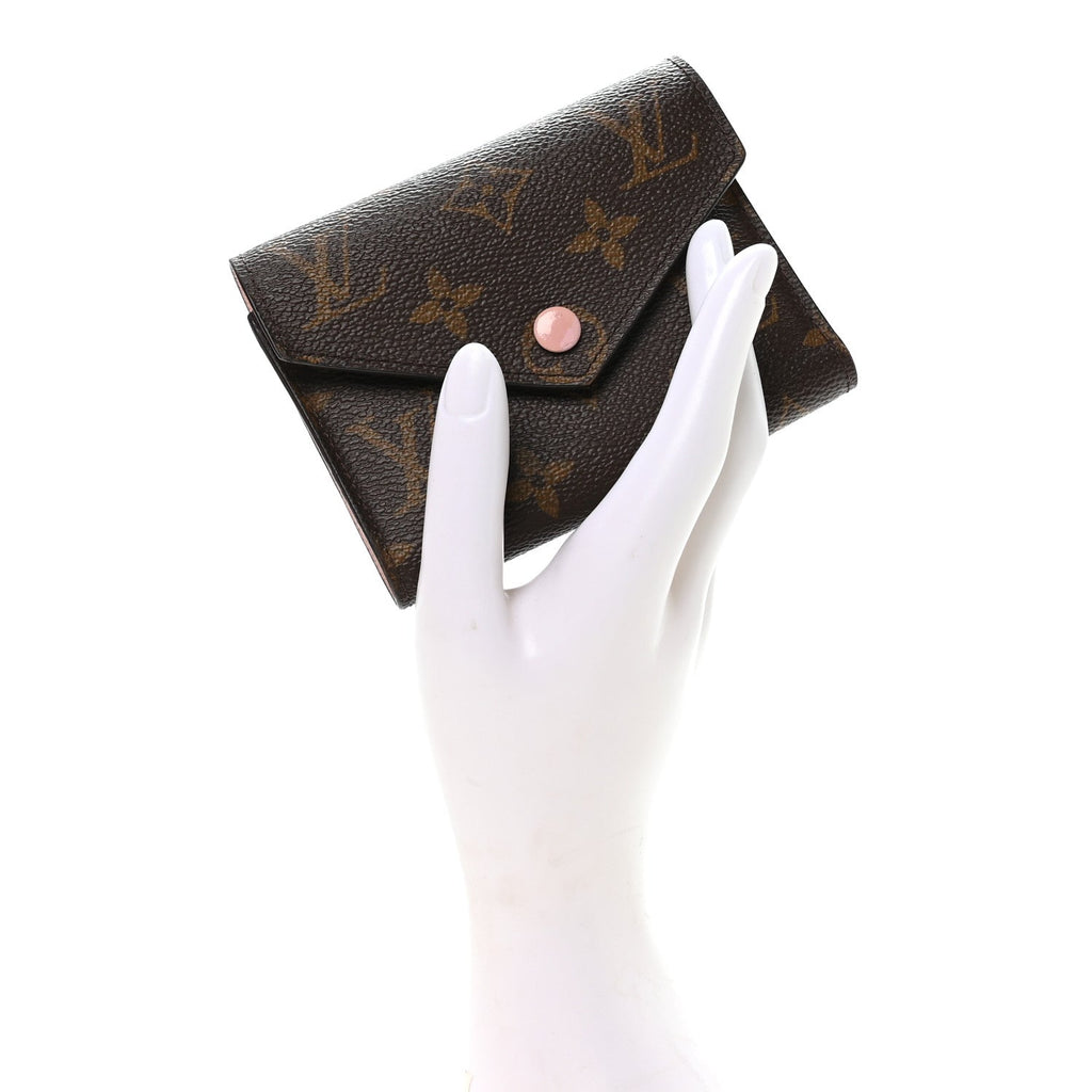 Louis Vuitton Monogram Victorine Wallet Rose Ballerine