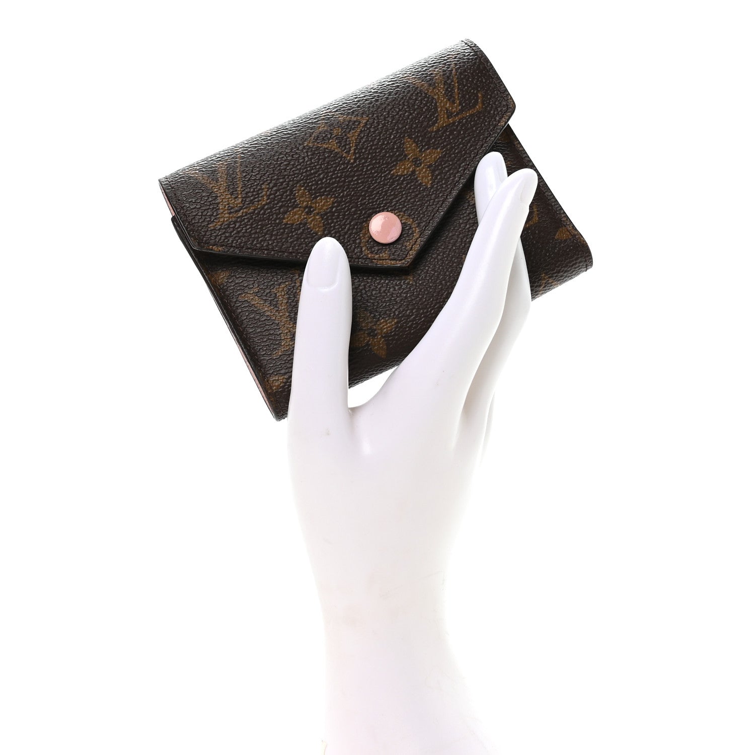 Louis Vuitton Monogram Victorine Wallet Rose Ballerine