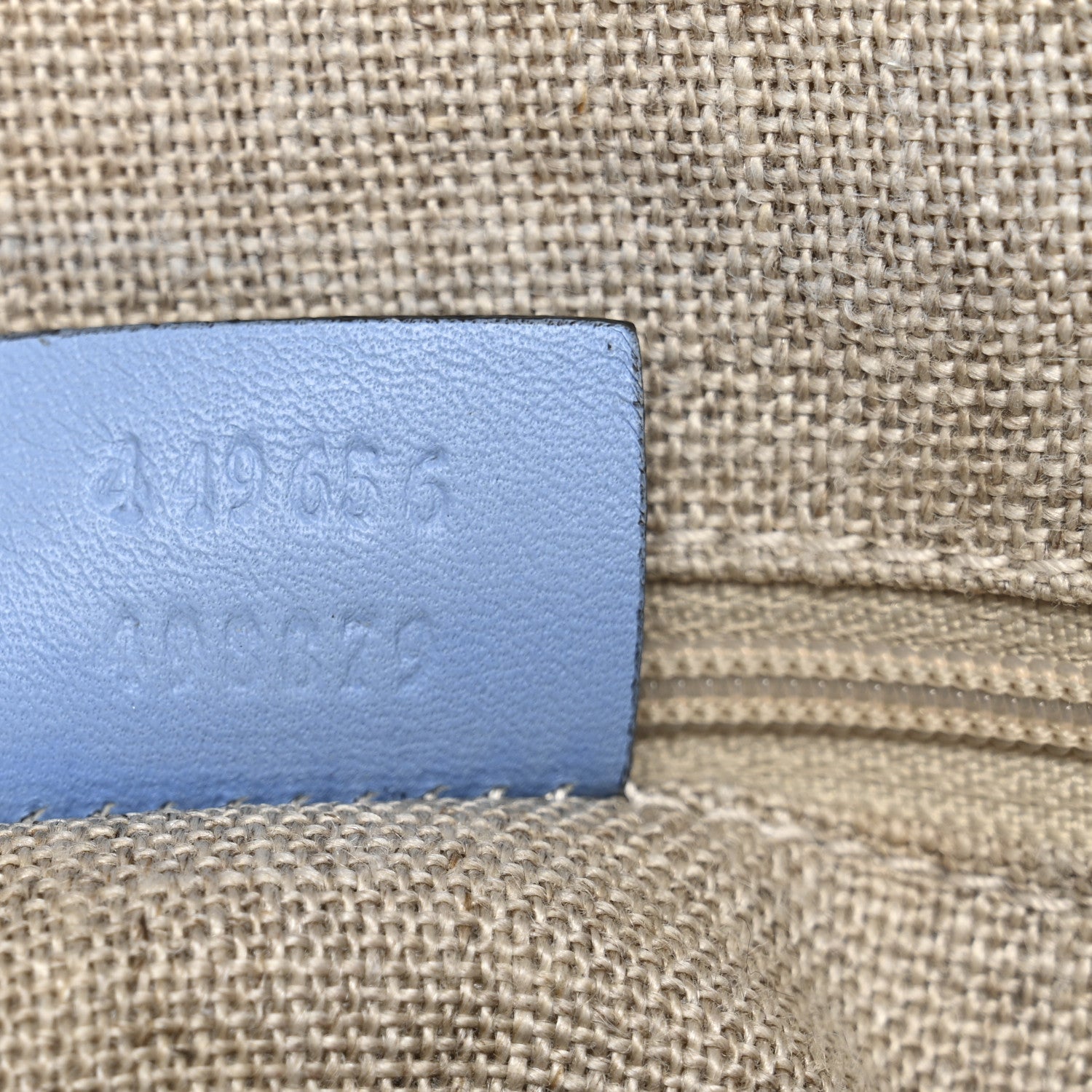 Gucci Soft Microguccissima Small Zippered Satchel Light Blue