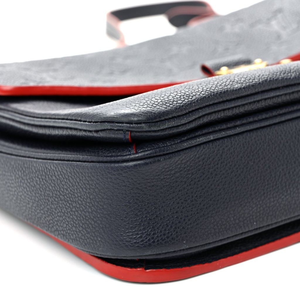 Louis Vuitton Empreinte Pochette Metis Marine Rouge