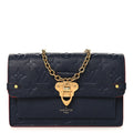 Louis Vuitton Empreinte Vavin Chain Wallet Marine Rouge