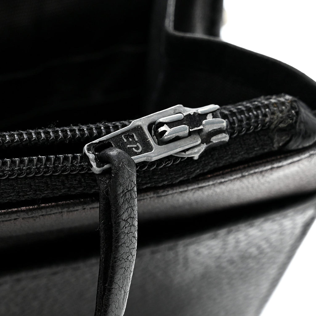 Chanel Caviar Timeless CC Wallet On Chain WOC Black