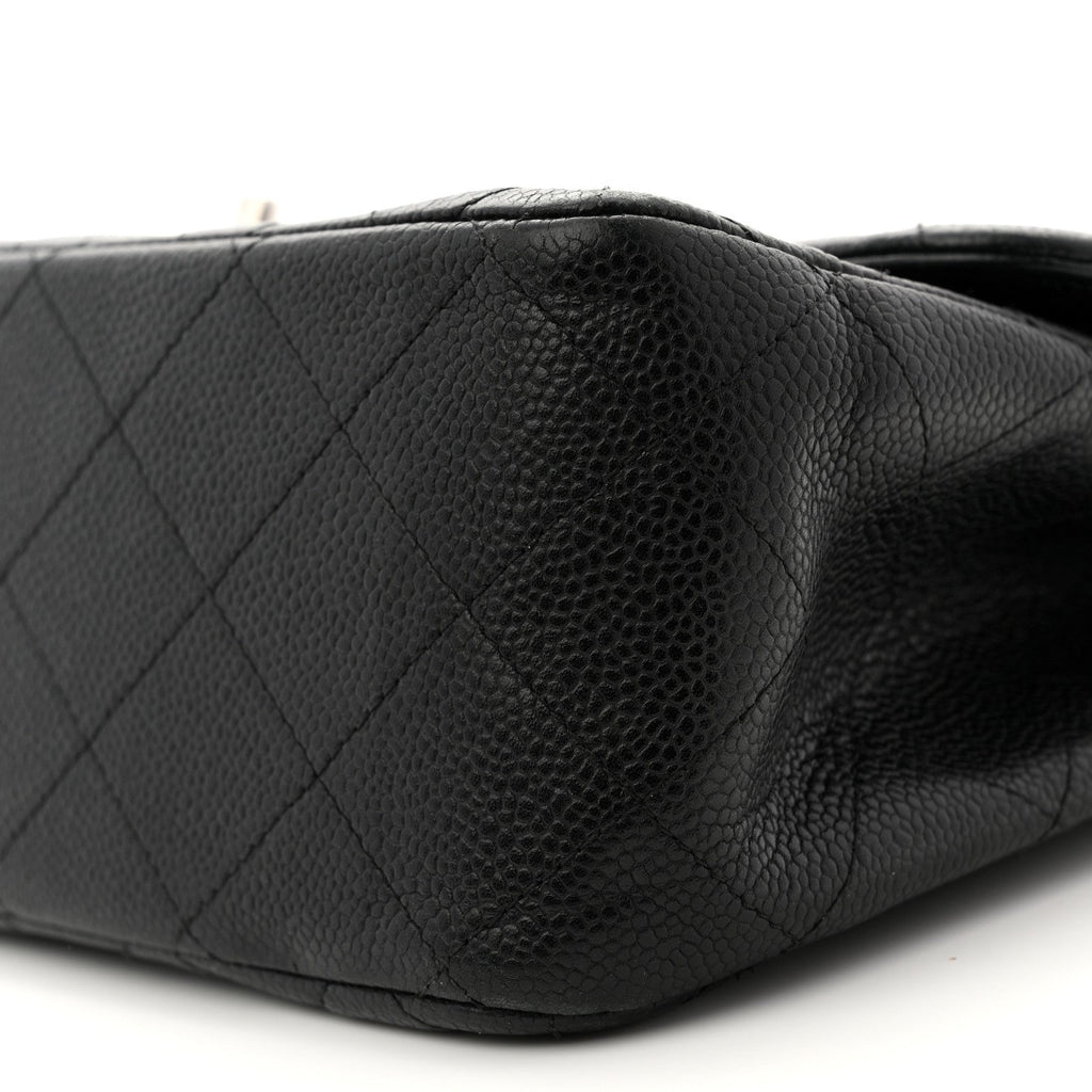 Chanel Caviar Quilted Jumbo Double Flap Black