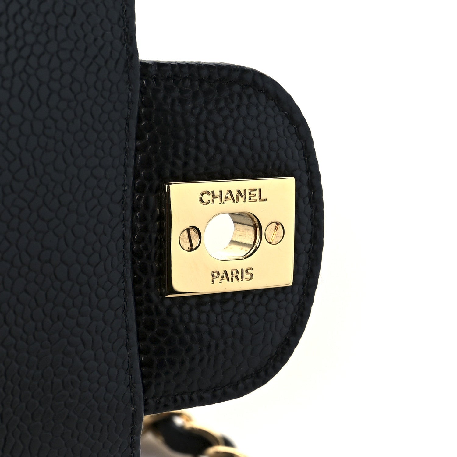 Chanel Caviar Quilted Medium Double Flap Black