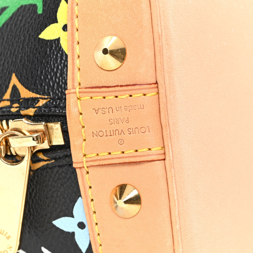 Louis Vuitton Monogram Multicolor Alma Black