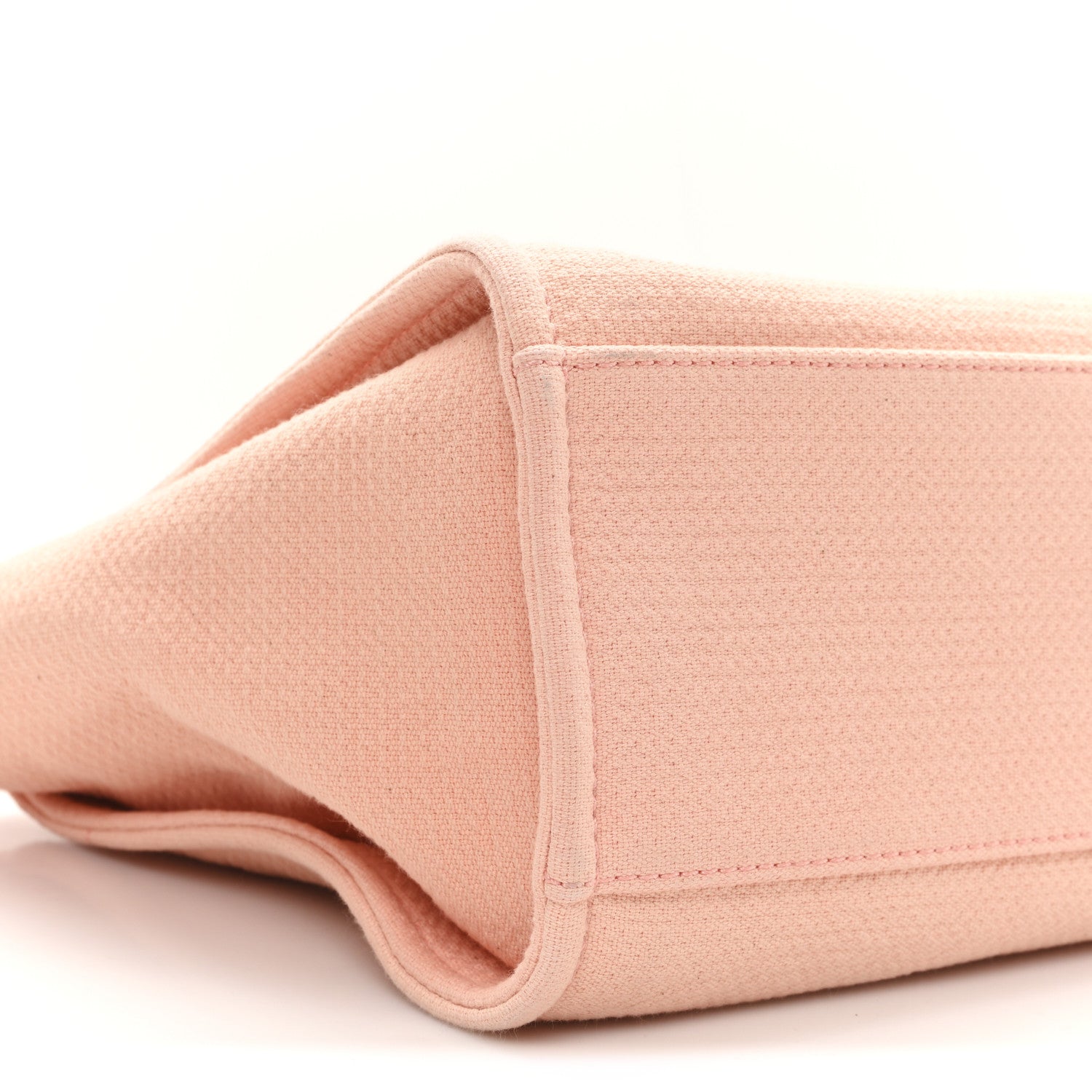 Chanel Mixed Fibers Small Deauville Tote Pink