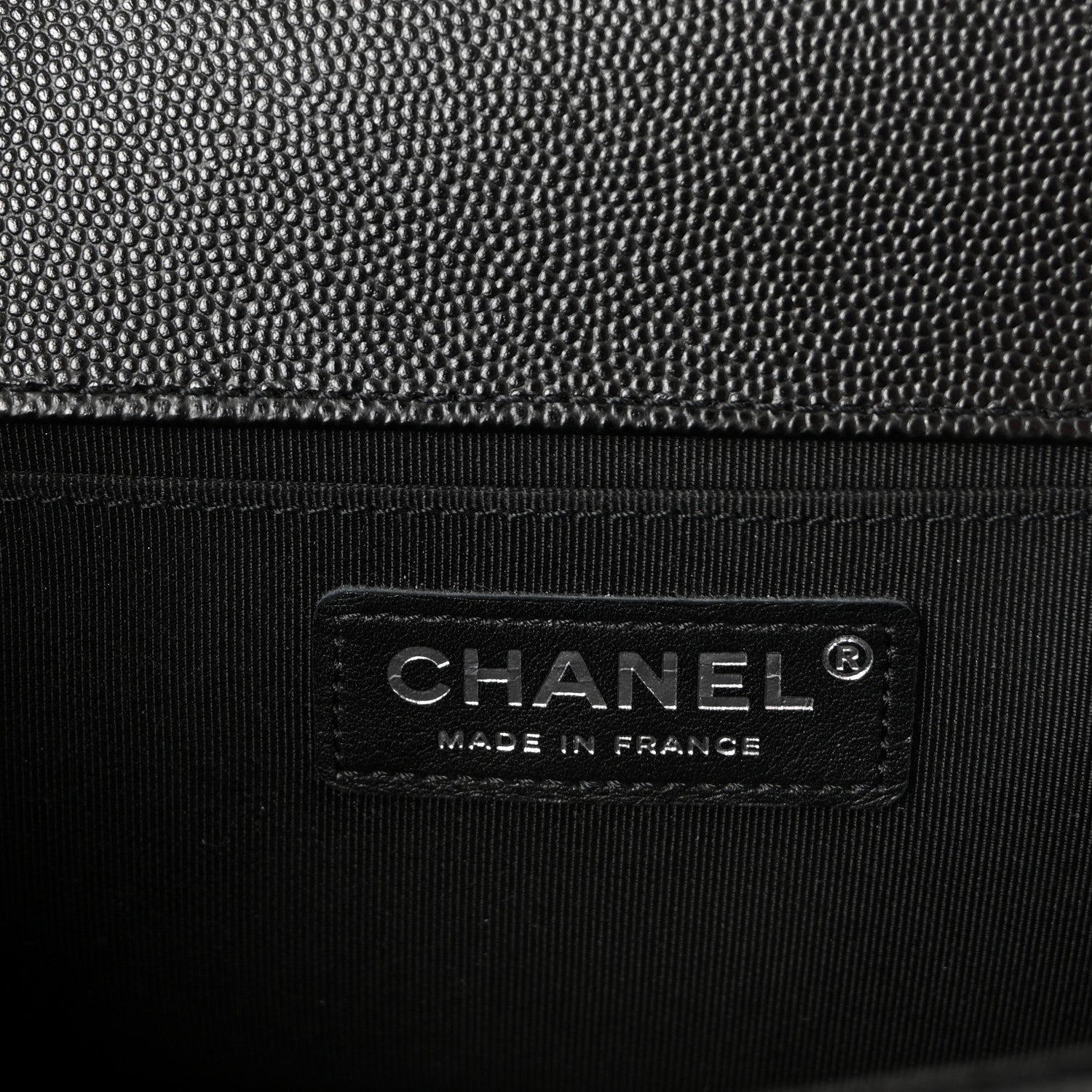 Chanel Caviar Quilted Medium Boy Flap Black