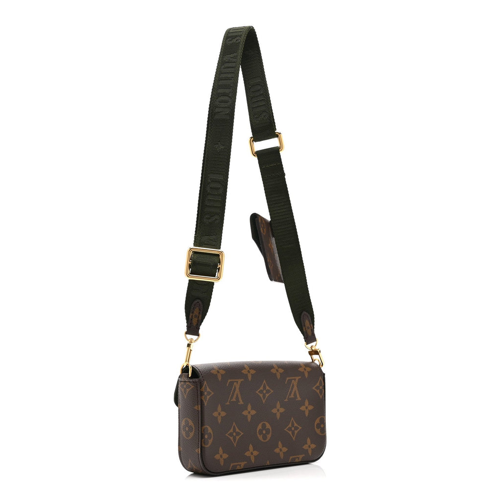Louis Vuitton Monogram Felicie Strap & Go Kaki