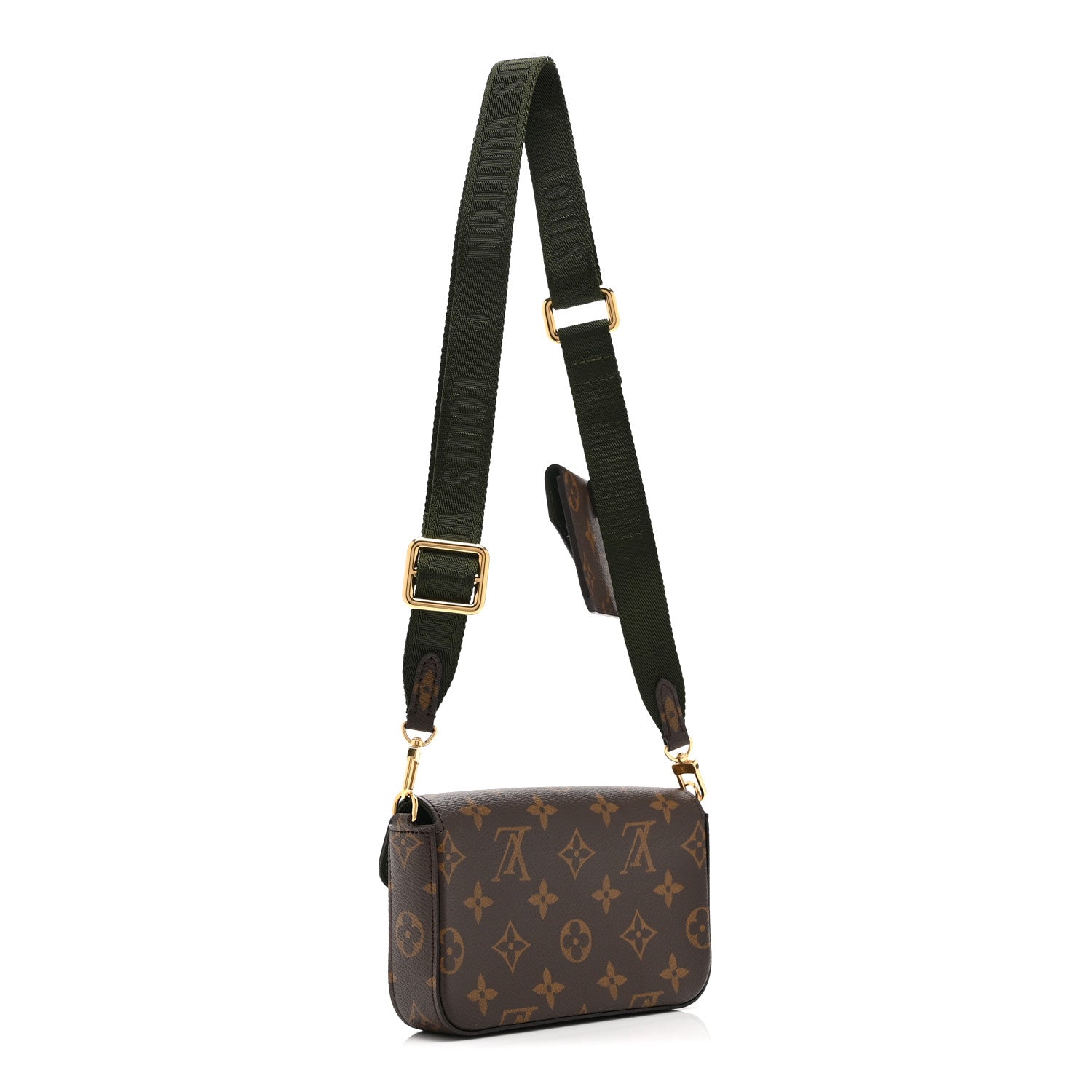Louis Vuitton Monogram Felicie Strap & Go Kaki