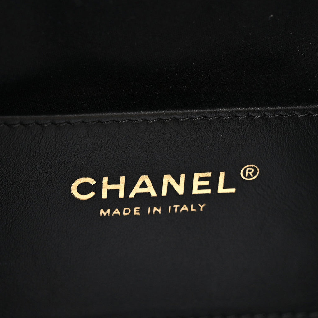 Chanel Caviar Quilted Mini Chanel 25 Handbag Black