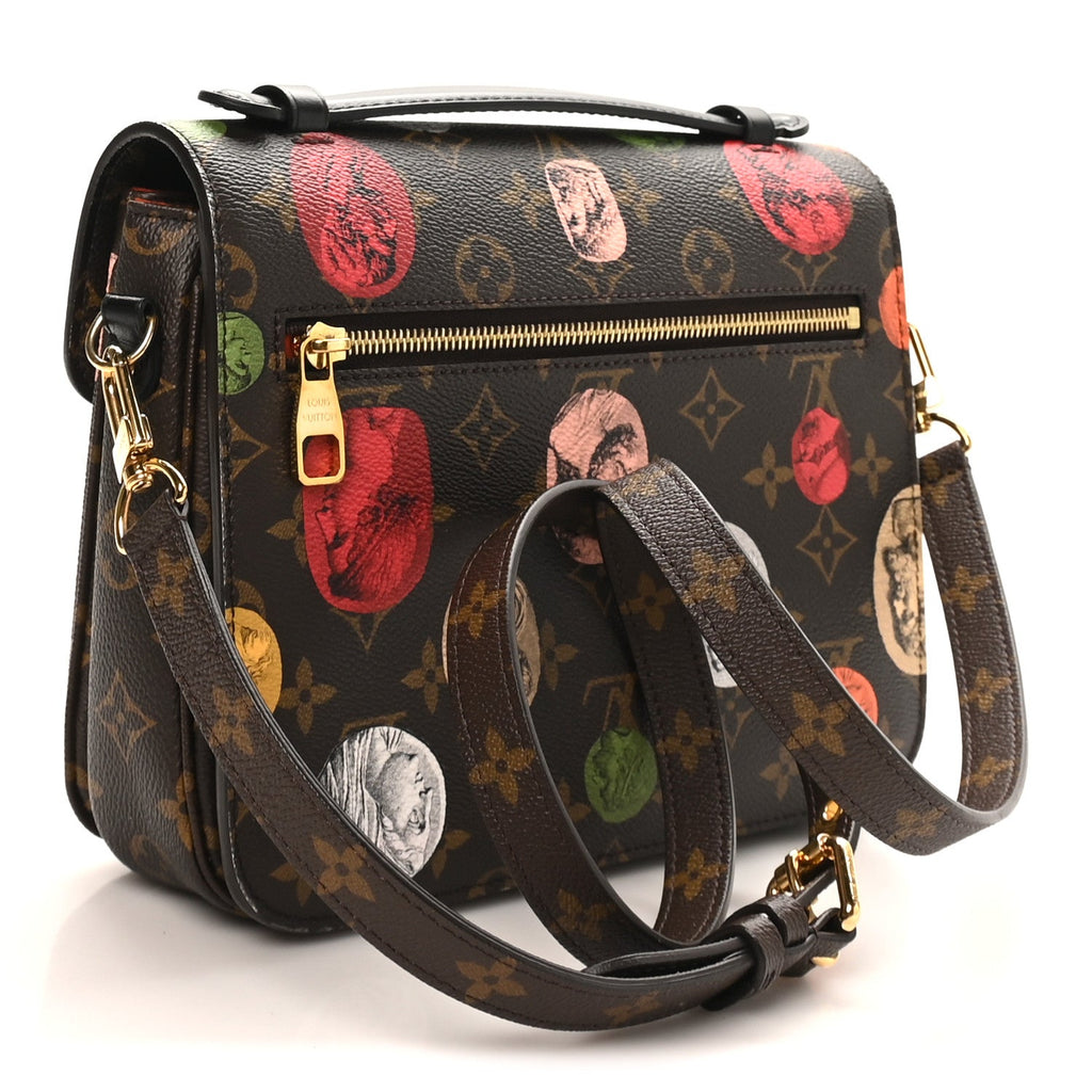 Louis Vuitton X FORNASETTI Monogram Cameo Pochette Metis