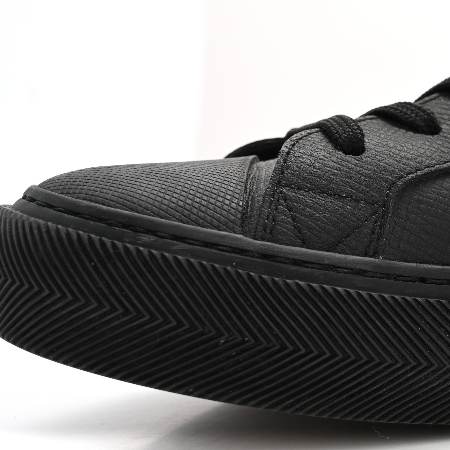Louis Vuitton Calfskin LV Tattoo Sneaker Boots 8 Black