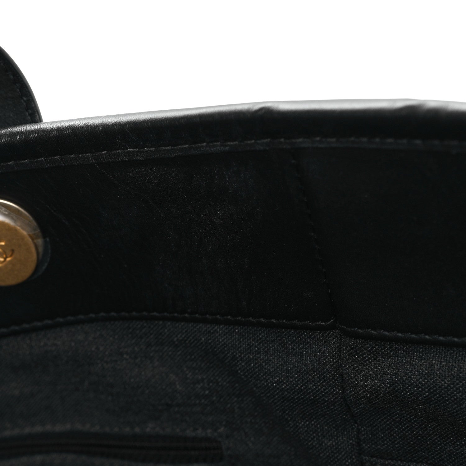 Chanel Calfskin Medium Deauville Tote Black