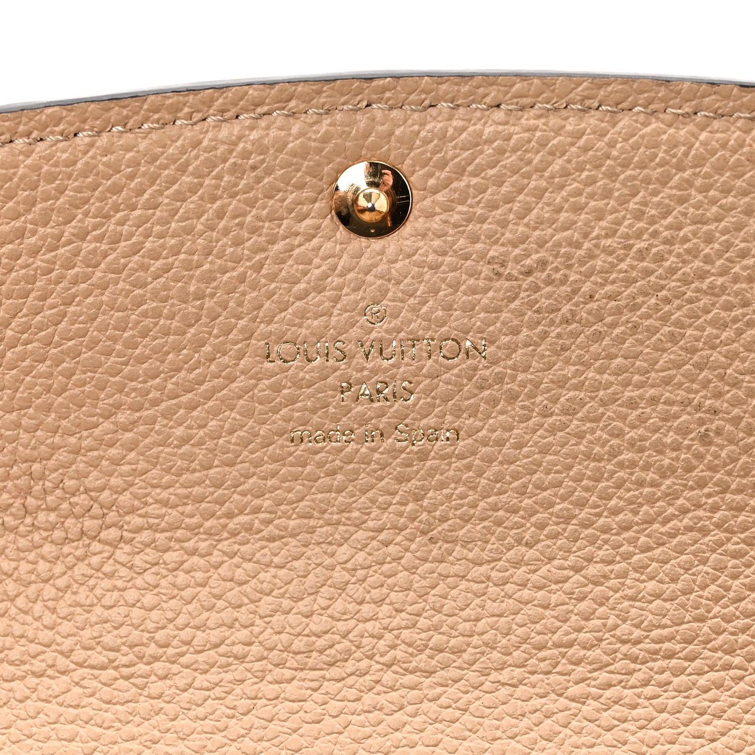 Louis Vuitton Empreinte Emilie Wallet Black Dune