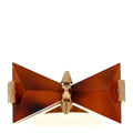 Louis Vuitton Resin Spiky Bow Ring L Tortoise