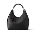 Louis Vuitton Carmel Mahina Leather Black Bag