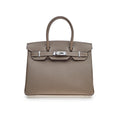Hermes Birkin 30 Epsom Etoupe Palladium Hardware