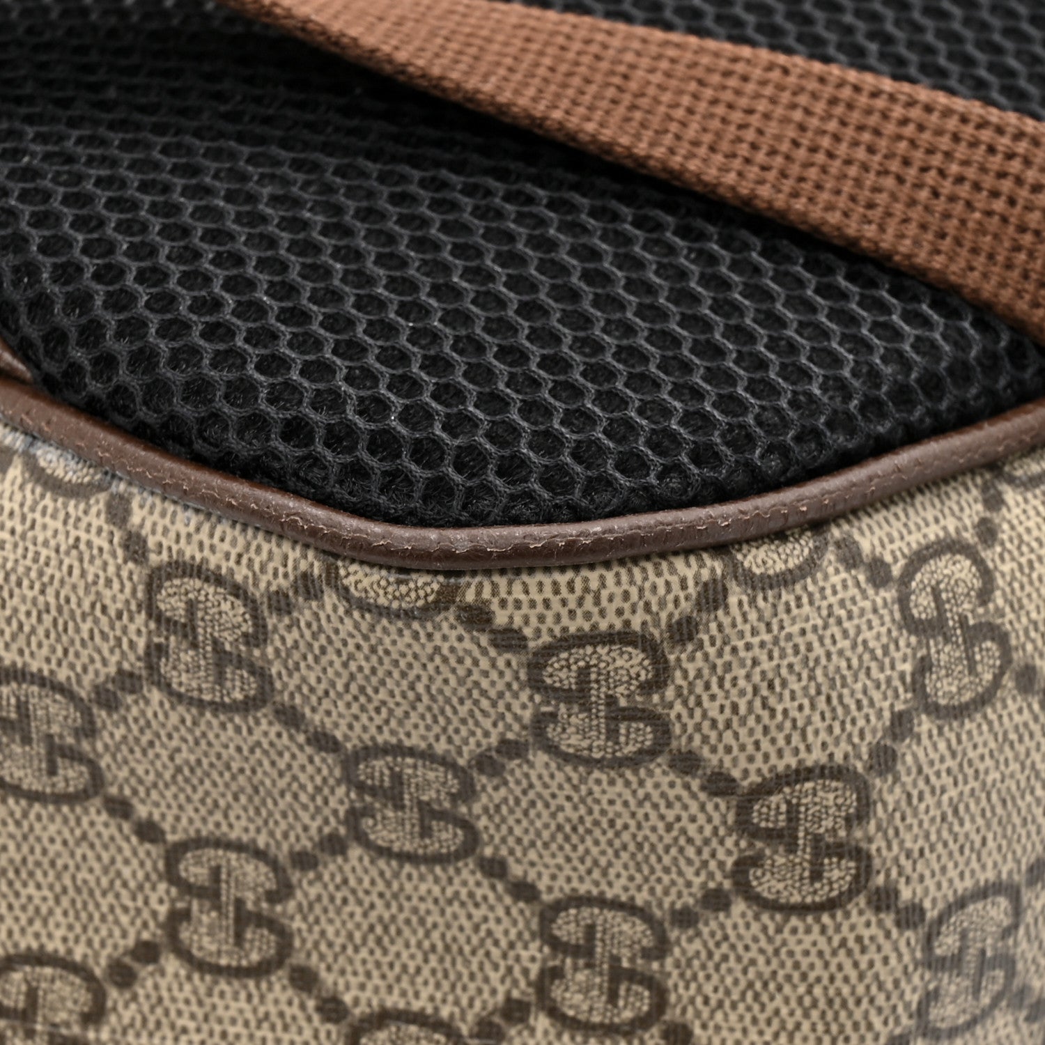 Gucci GG Supreme Monogram Medium Ophidia Day Backpack Beige Ebony New Acero
