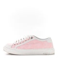 Louis Vuitton Denim Monogram Lagoon Sneakers 35 Pink