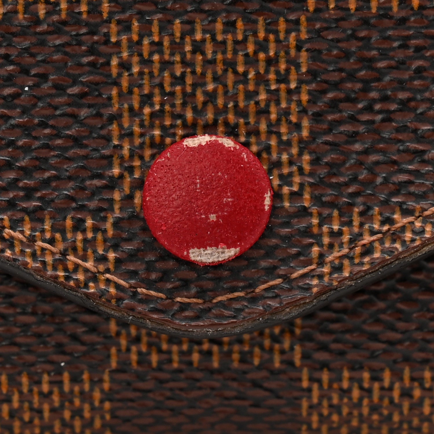 Louis Vuitton Damier Ebene Josephine Wallet Red