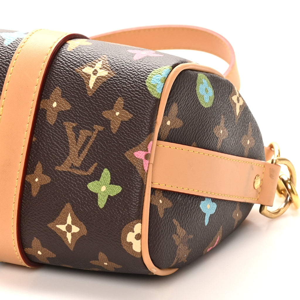 Louis Vuitton Monogram Craggy Keepall Bandouliere 25 Chocolate