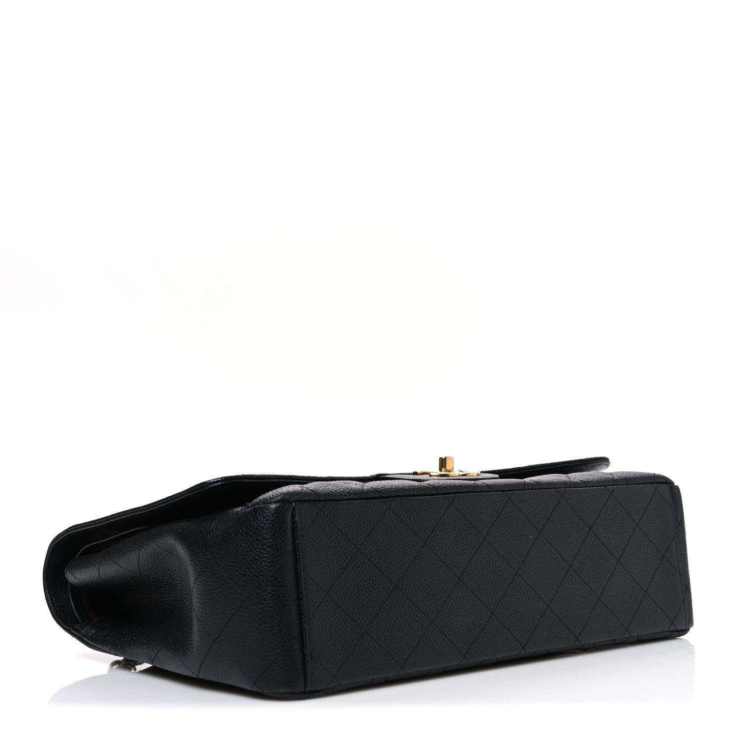 Chanel Caviar Quilted Maxi Double Flap Black