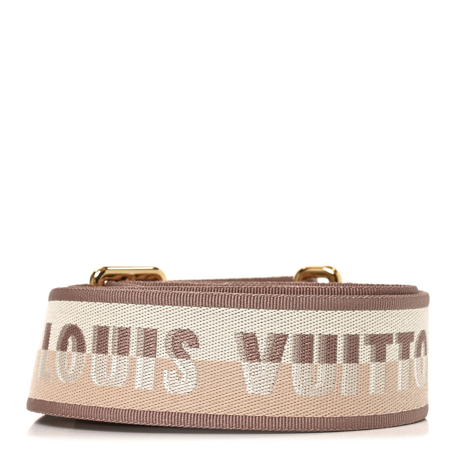 Louis Vuitton Jacquard Speedy Bandouliere 20 Shoulder Strap Beige Brown
