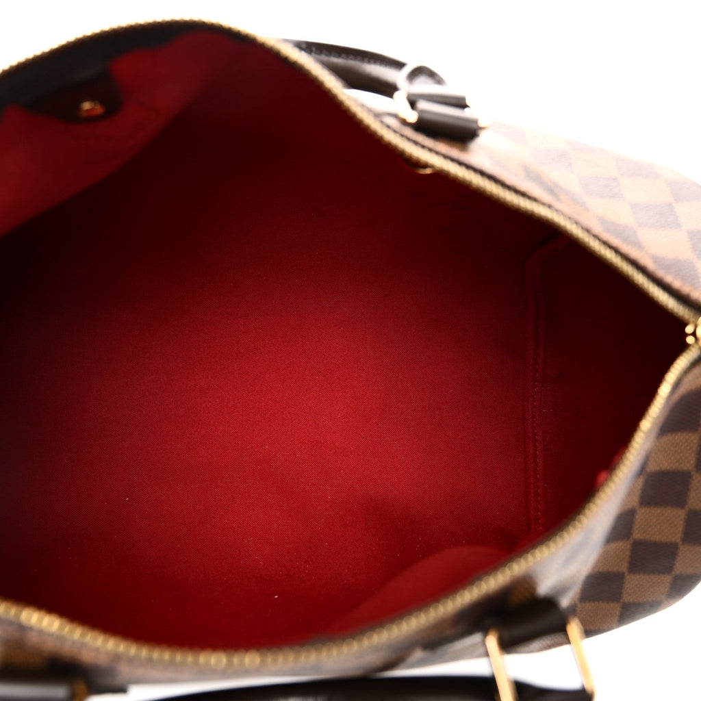 Louis Vuitton Damier Ebene Speedy Bandouliere 35