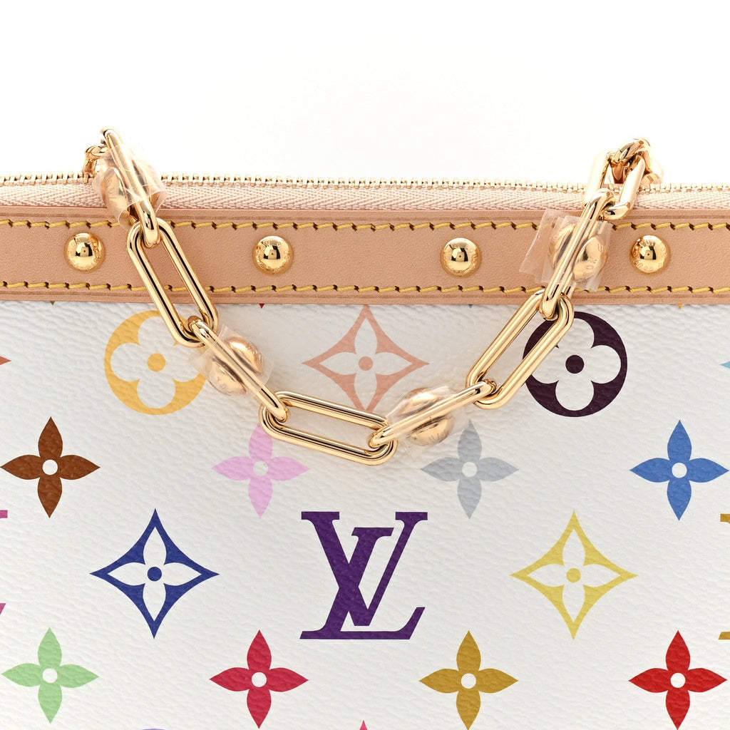 Louis Vuitton LV X TM Monogram Multicolor Pochette Accessories White