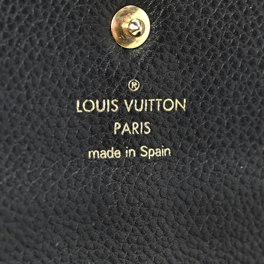 Louis Vuitton Empreinte Curieuse Wallet Black