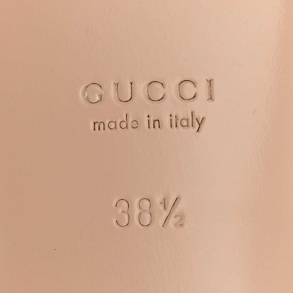 Gucci Sepang Flora Faded Canvas GG Marmont Ballerina Flats 38.5 White Multicolor Knit Rose