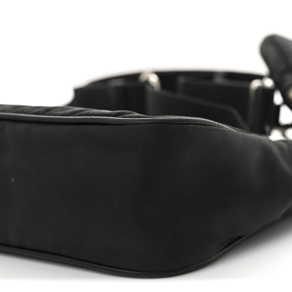 Prada Nylon Re-Edition 2005 Shoulder Bag Black