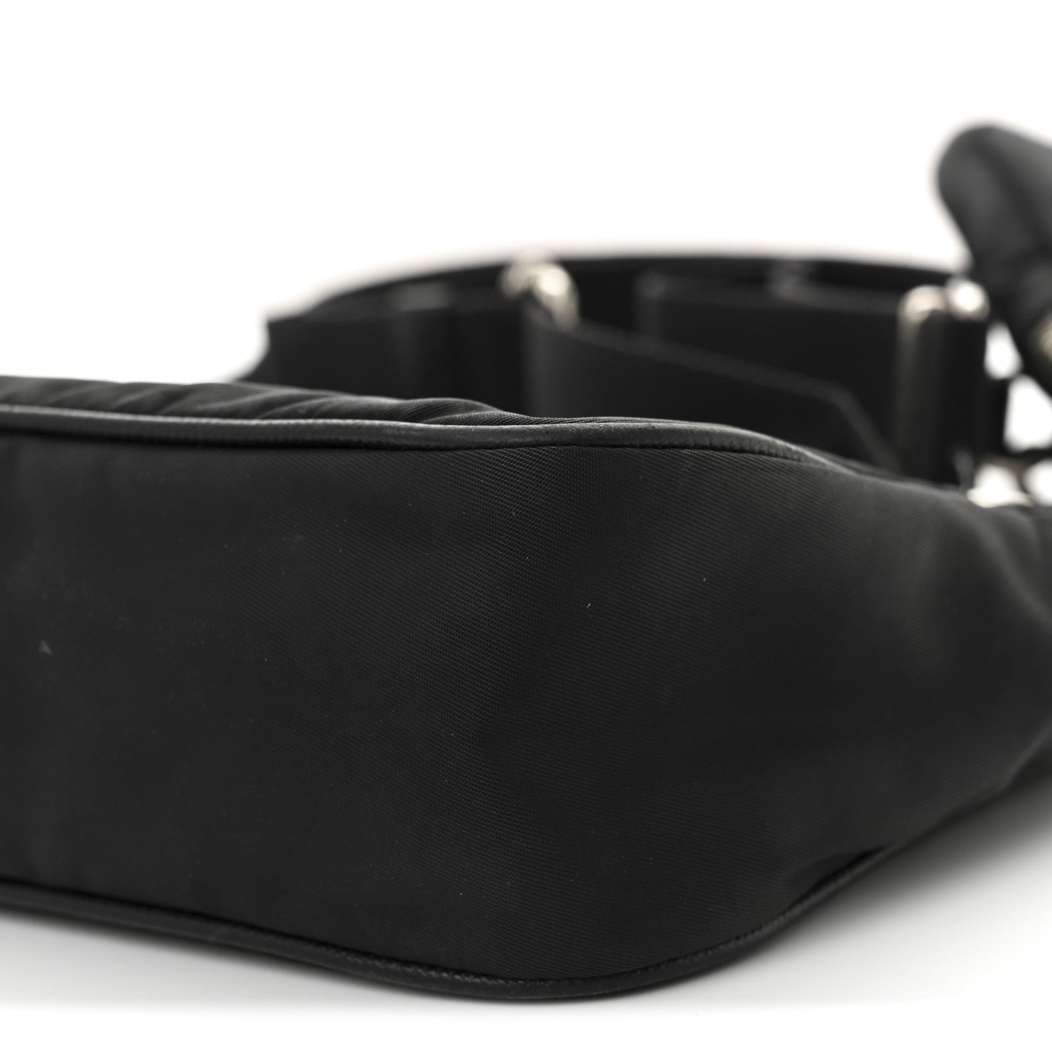 Prada Nylon Re-Edition 2005 Shoulder Bag Black