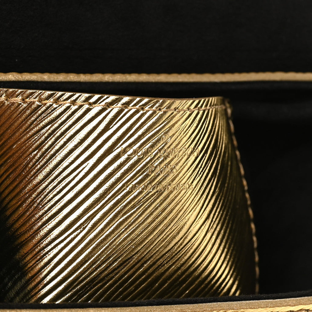 Louis Vuitton Epi Twist Shoulder Bag PM Gold