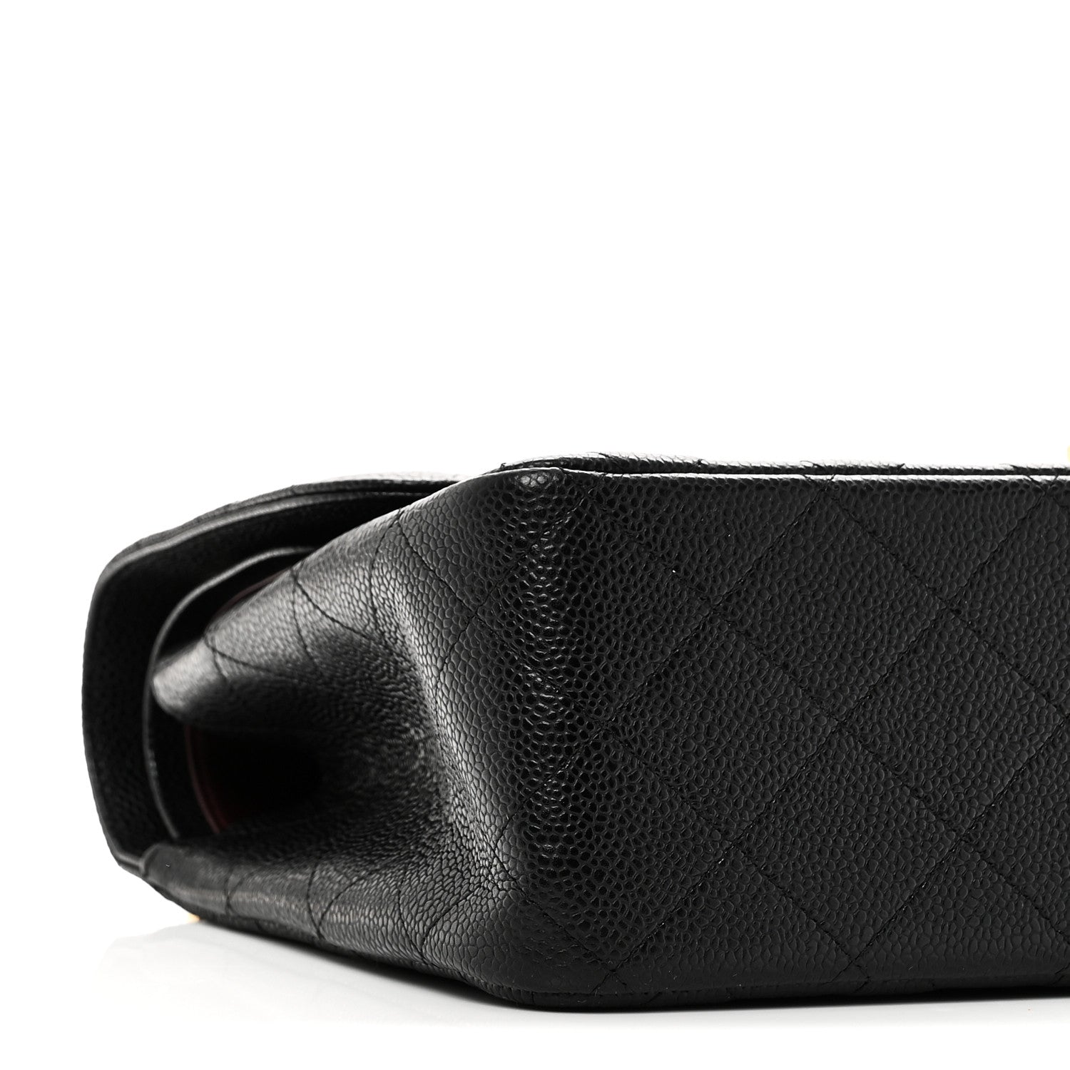 Chanel Caviar Quilted Jumbo Double Flap Black